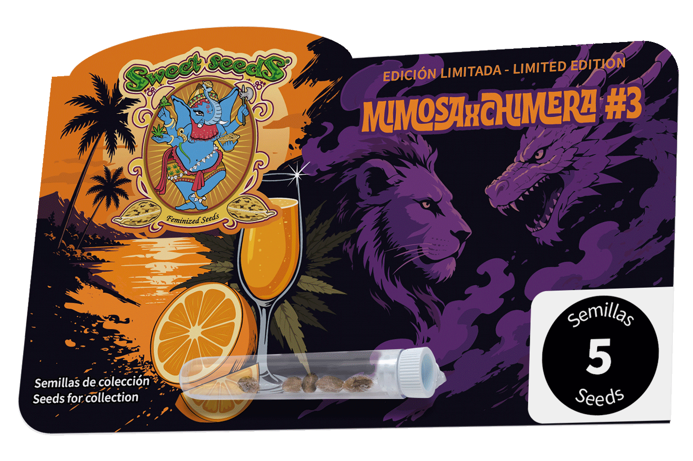 Mimosa x Chimera #3 Feminisiert Sweet Seeds