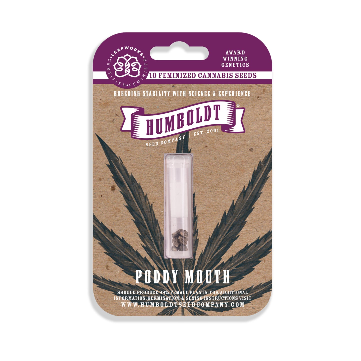 Poddy Mouth Feminisiert Humboldt Seed Company