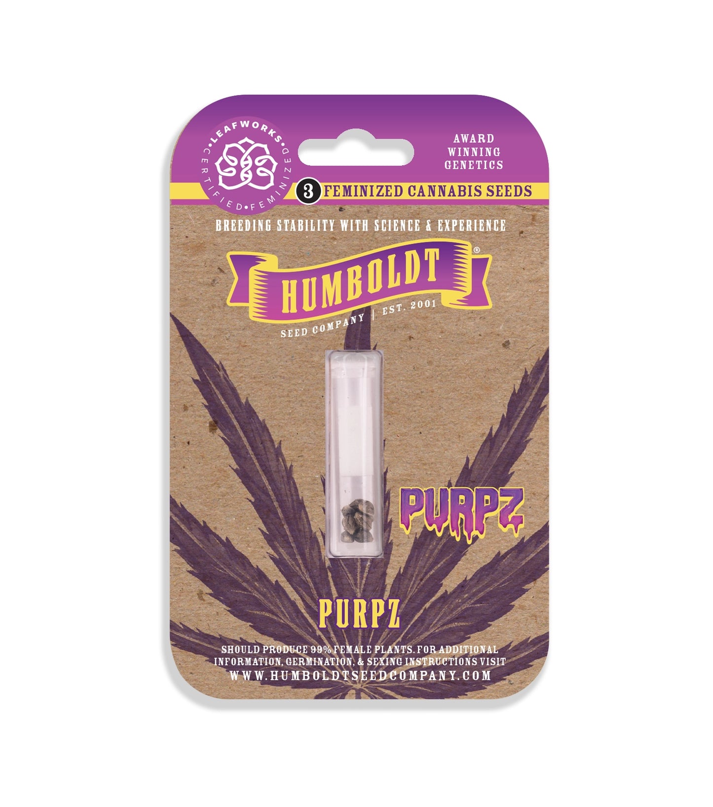 Purpz Feminisiert Humboldt Seed Company